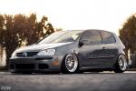 Volkswagen Golf by O.CT Tuning on CCW Classic Wheels 2018 года